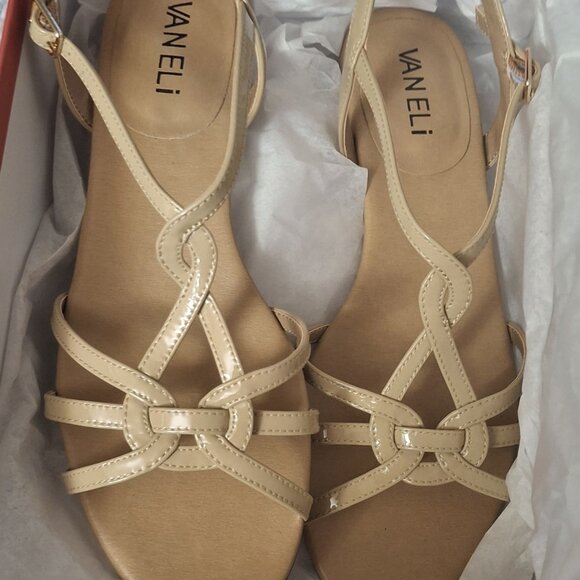VANELI BOON BROWN SANDALS, WOMEN, SIZE 6M NEW IN BOX - Picture 2 of 4